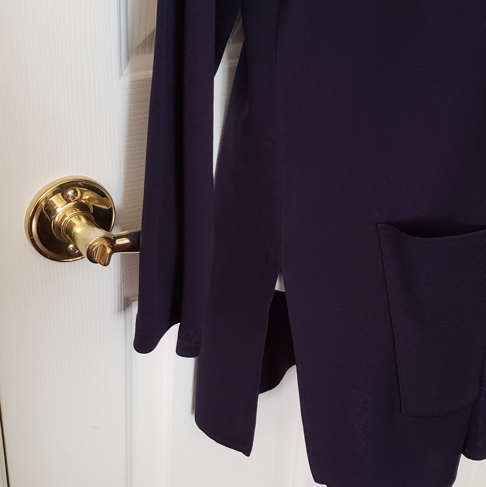 Exclusively Misook Classic Long Duster Jacket Nwot - image 5